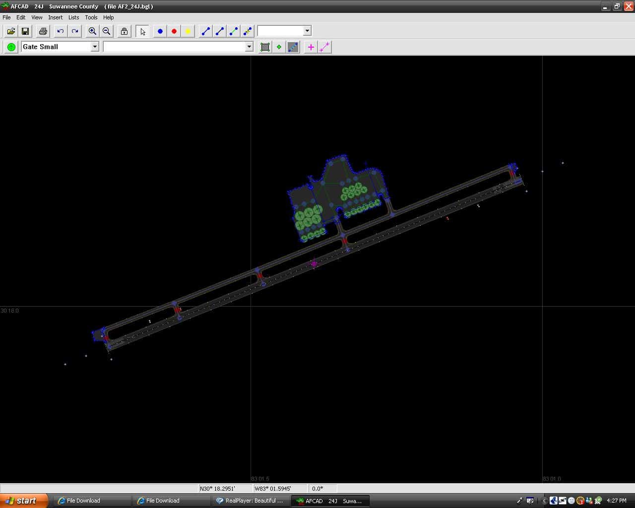 FS2004 Suwannee County Airport 24J Live Oak, FL. Scenery Update