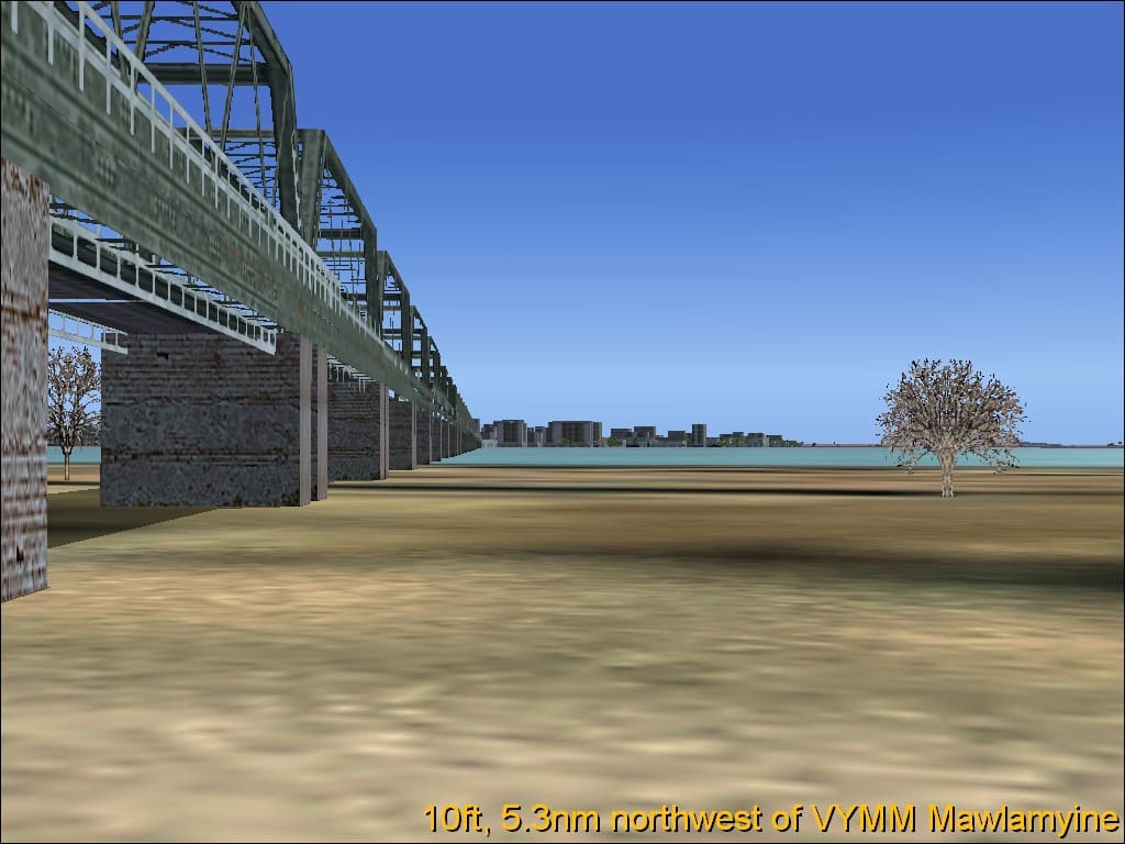 FS2004 Thanlwin Bridge VYMM, Burma