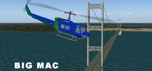 FS2004 The Mackinac Bridge, Michigan v1.0