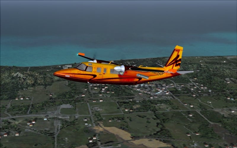 FS2004 Veneaviones Turbo Commander 690B WL N1050P