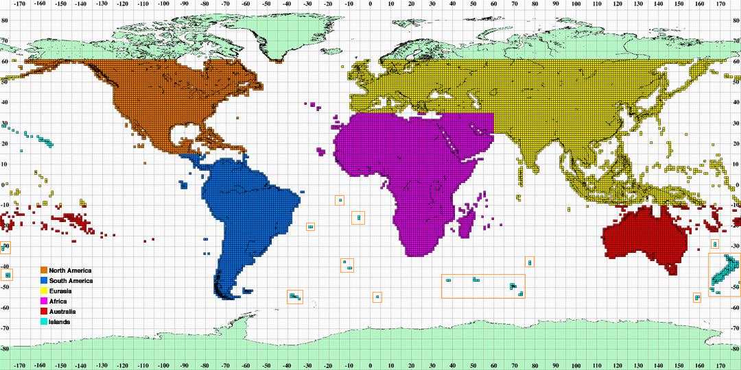 New Zealand & Islands “New Generation” SRTM Terrain Mesh