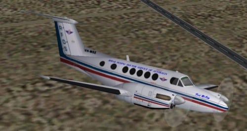 Royal Flying Doctor Service KingAir B200C