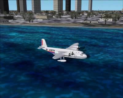SHORT S 23 for FS2002.FLYING BOAT