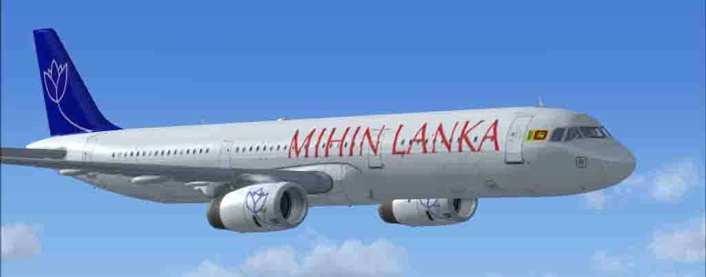 Airbus A321 Mihin Lanka Textures
