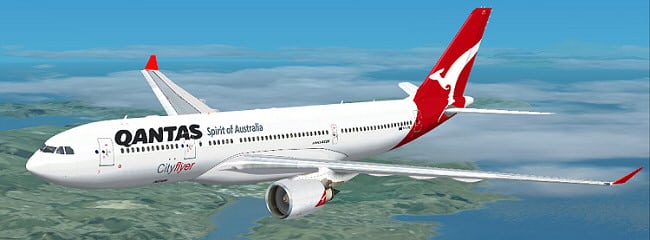 Airbus A330 Qantas Cityflyer textures