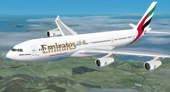 Airbus A340-200 Emirates textures