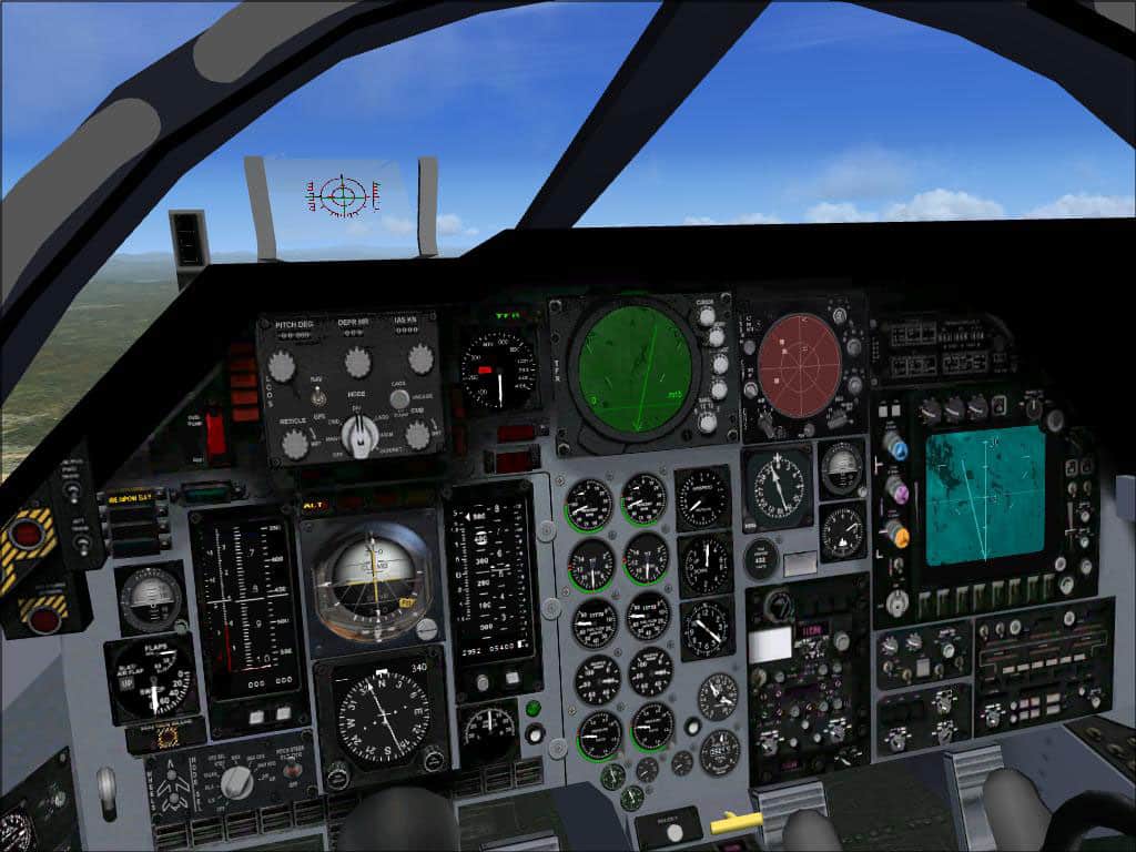 Alphasim F-111 panel version 1.7 for FSX