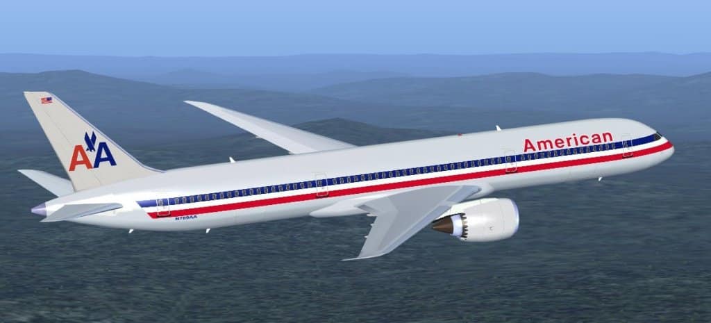 American Airlines Boeing 787-3