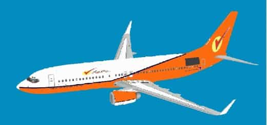 Boeing 737-800 VolAir textures