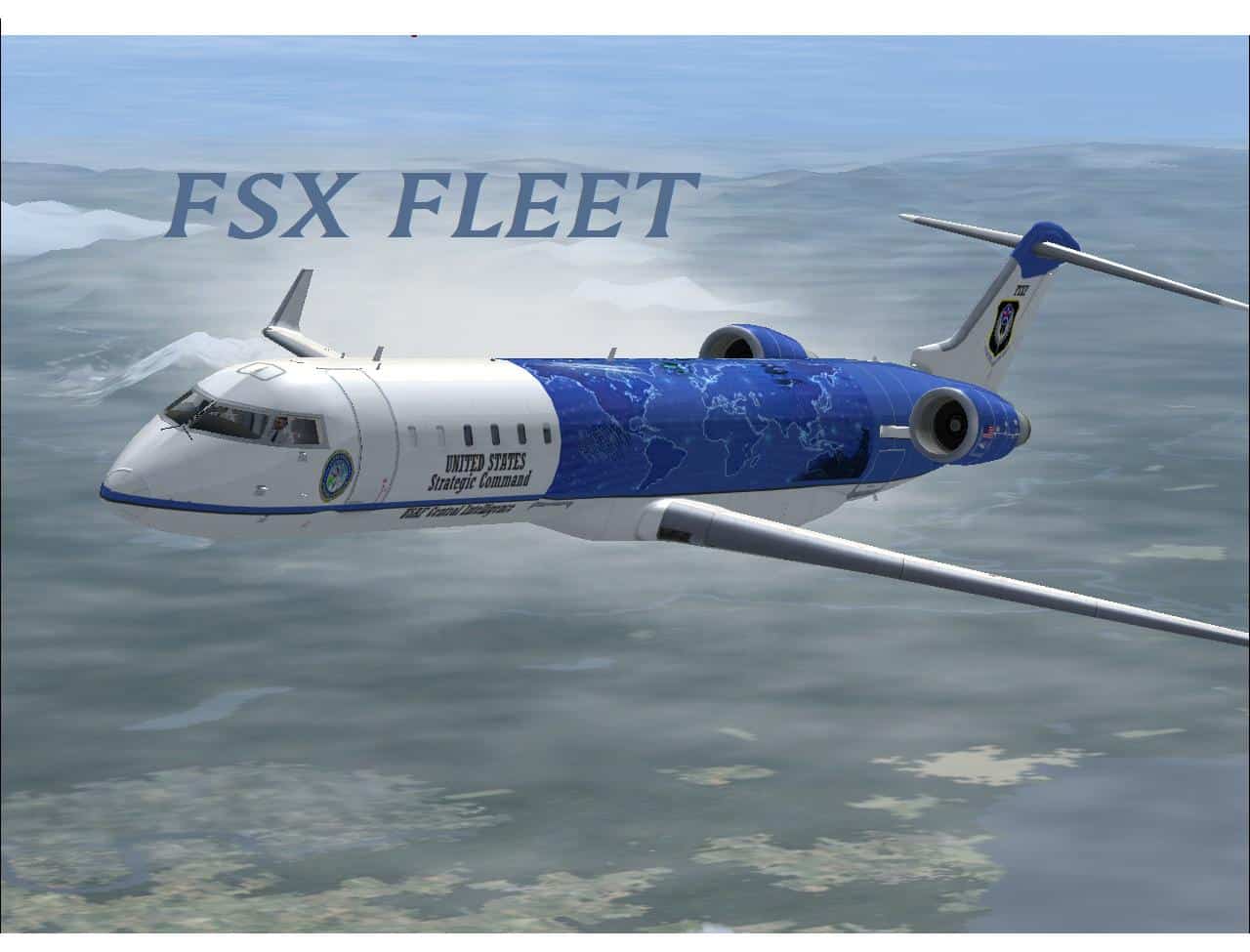 CRJ700 AirForce Priority Jet Textures