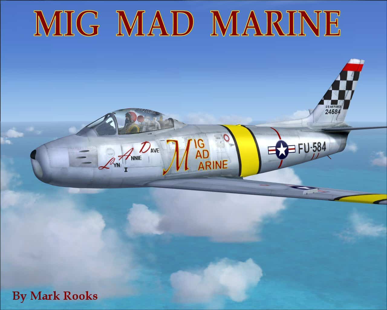 F-86 Sabre “MiG Mad Marine.”