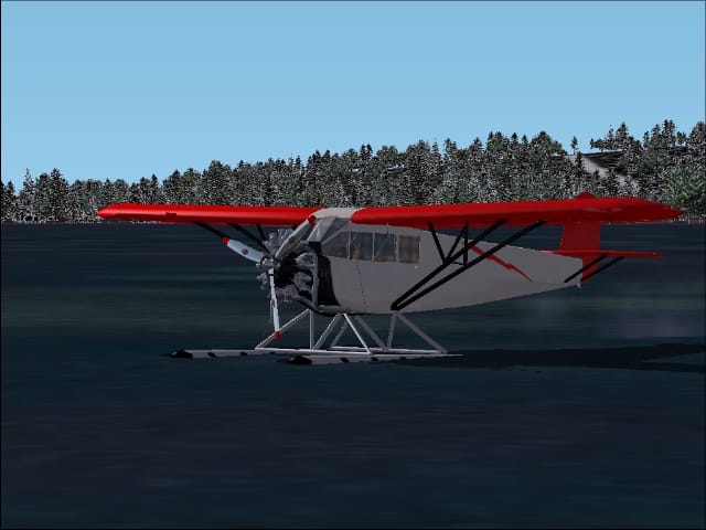 FS2002/FS2004/FSX Fairchild FC-2W2 Floatplane