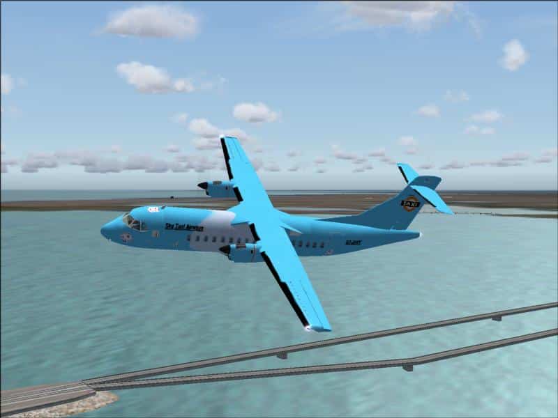 FS2004 ATR 42-300 Sky Taxi Airways