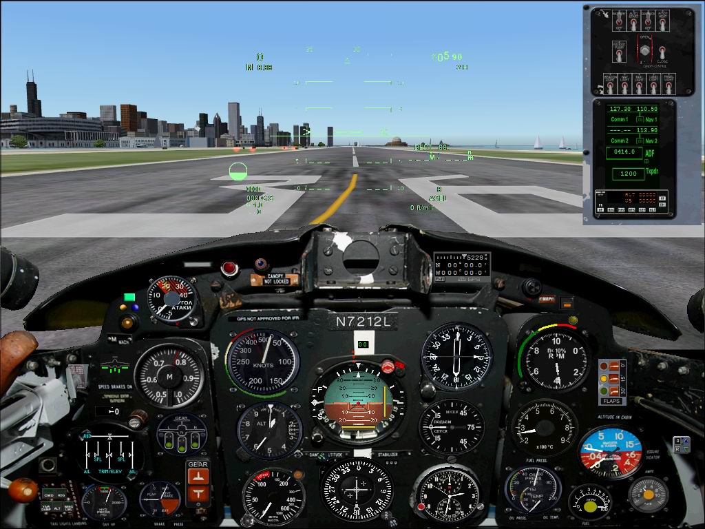 FS2004 Aero L29c Delfin Panel