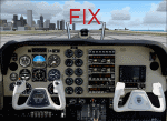 FS2004 Beech Baron Panel
