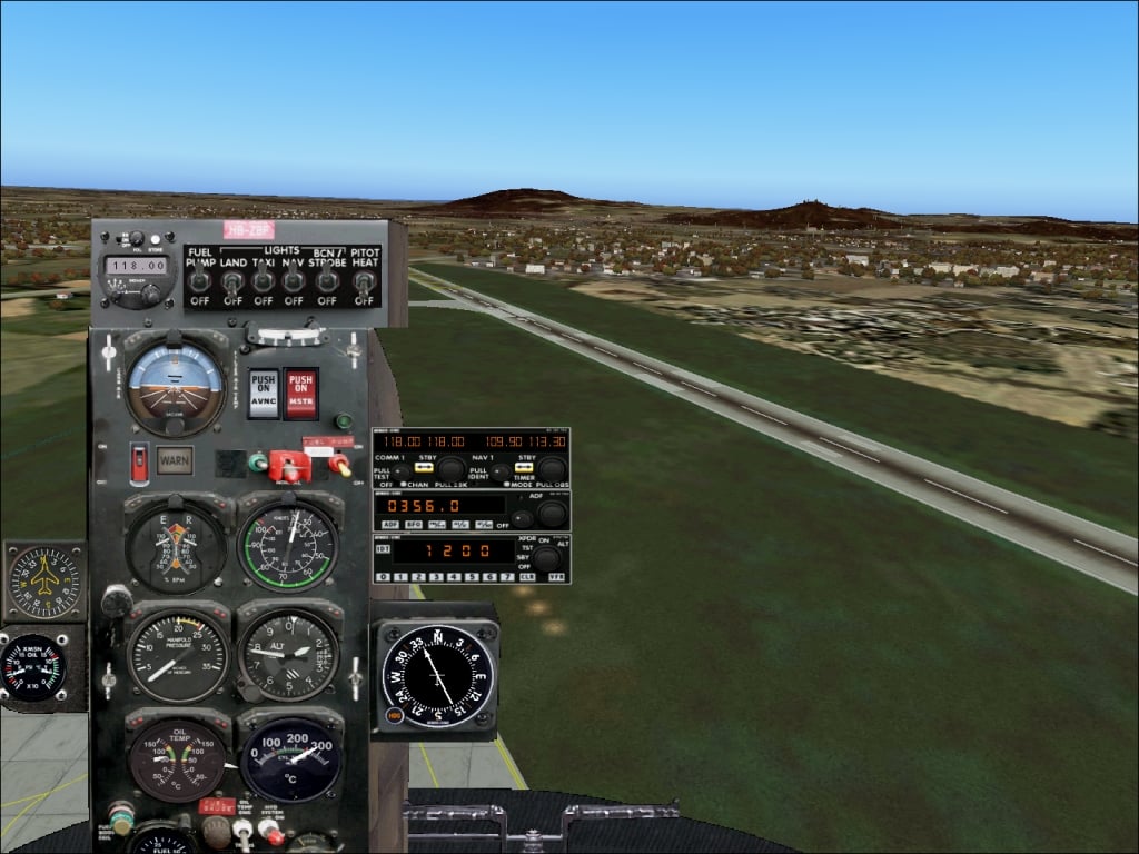 FS2004 Bell 47J Panel with VC