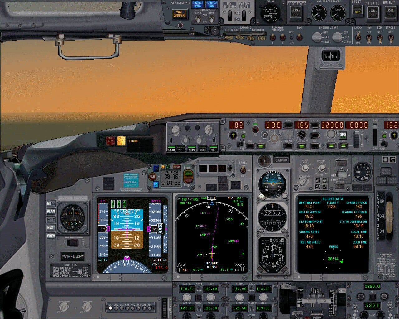 FS2004 Boeing 737 – 700 / 800 / 900 Series (Final Release) Panel