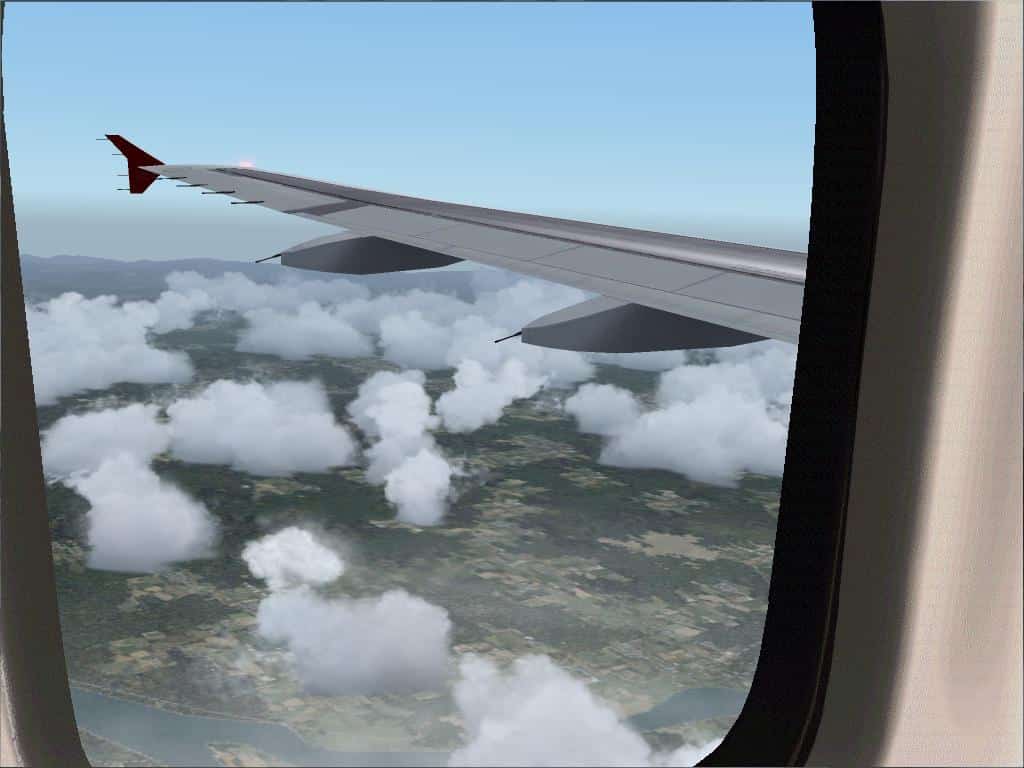 FS2004 Boeing 767-300 Wing Views