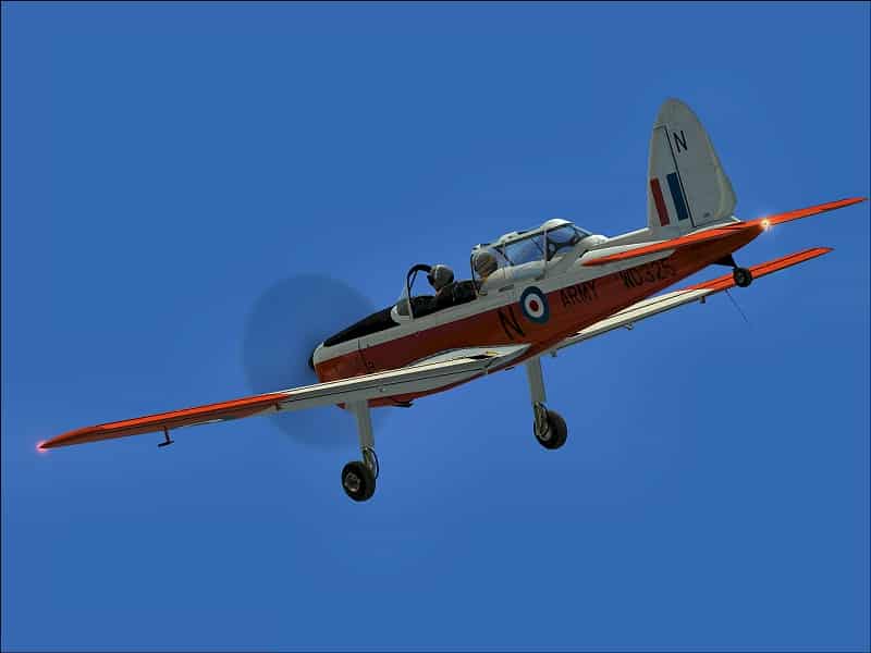 FS2004 De Havilland Chipmunk WD325 Army Air Corps Textures Only