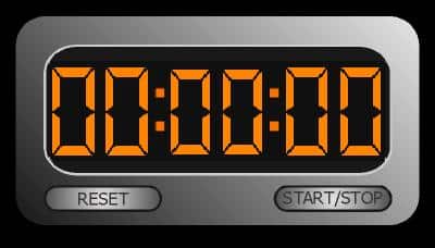 FS2004 Digital Stop Watch