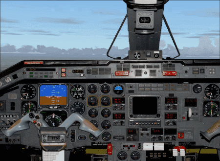 FS2004 Embraer 120 2D panel v 2.0