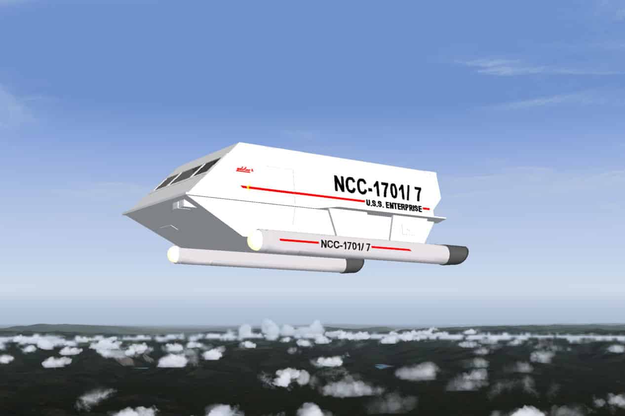 FS2004 Enterprise 1701/7 Shuttlecraft