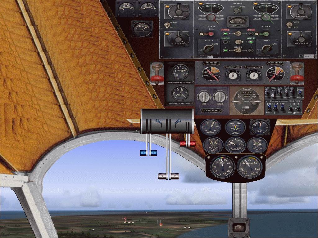 FS2004 Grumman Goose Panel V2 Flight Simulator 2004 Mod