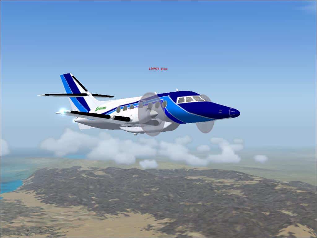 FS2004 Jetstream 31 Caribintair Textures only