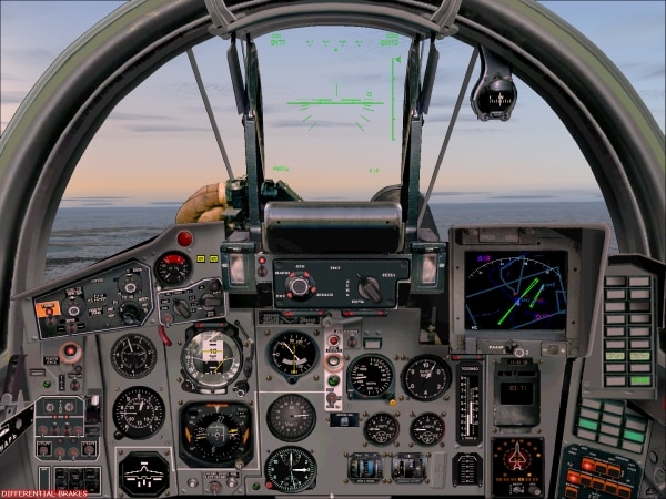 FS2004 Mig 29 Panel