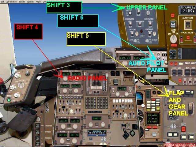 FS2004 Panel–Boeing 767 with 3D effects