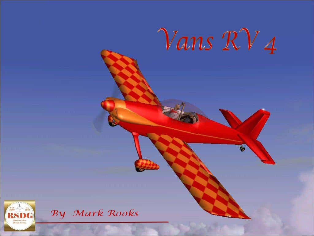 FS2004 Vans RV4 Red Checker