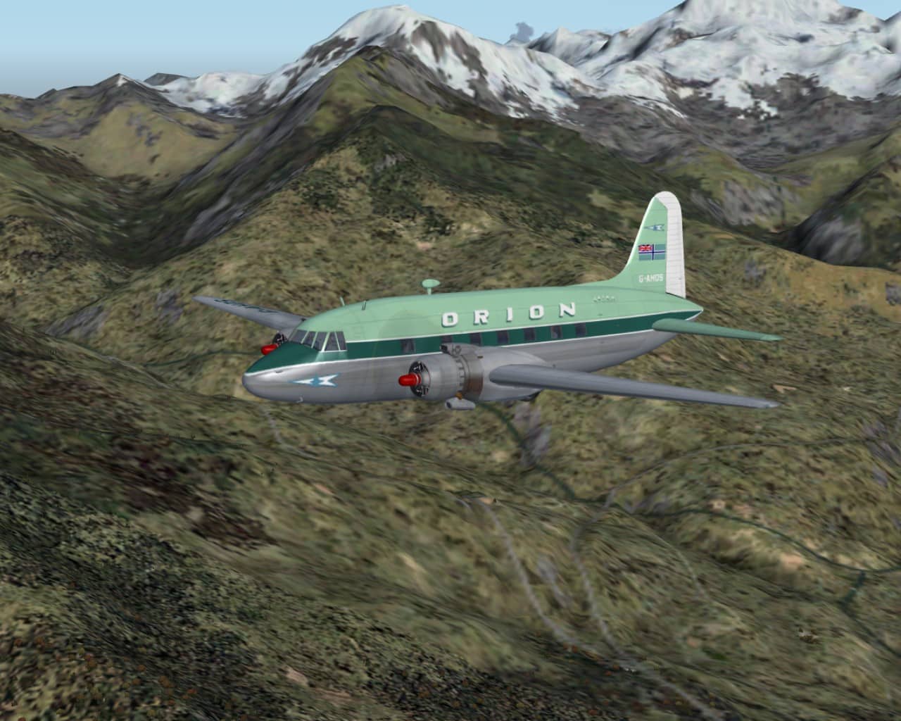FS2004 Viking 1 Orion Airways G-AHOS