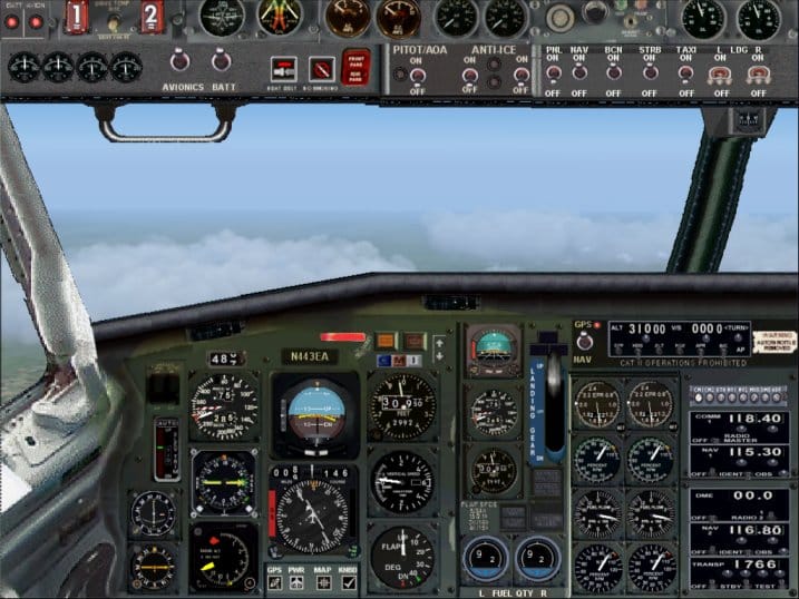 FS2004/2002 Boeing 737-200 Panel