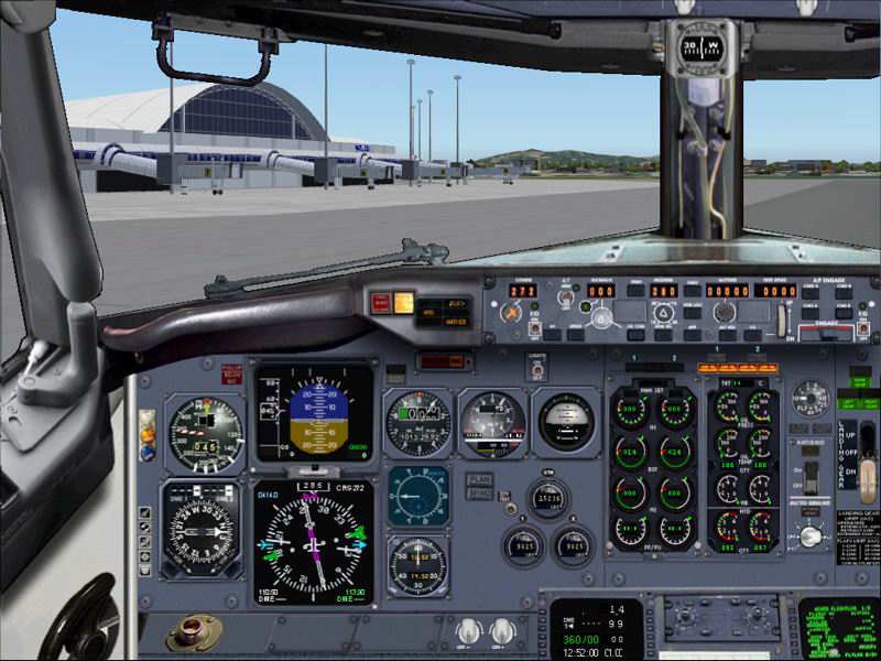 Flight Simulator Boeing 737-400 Sim