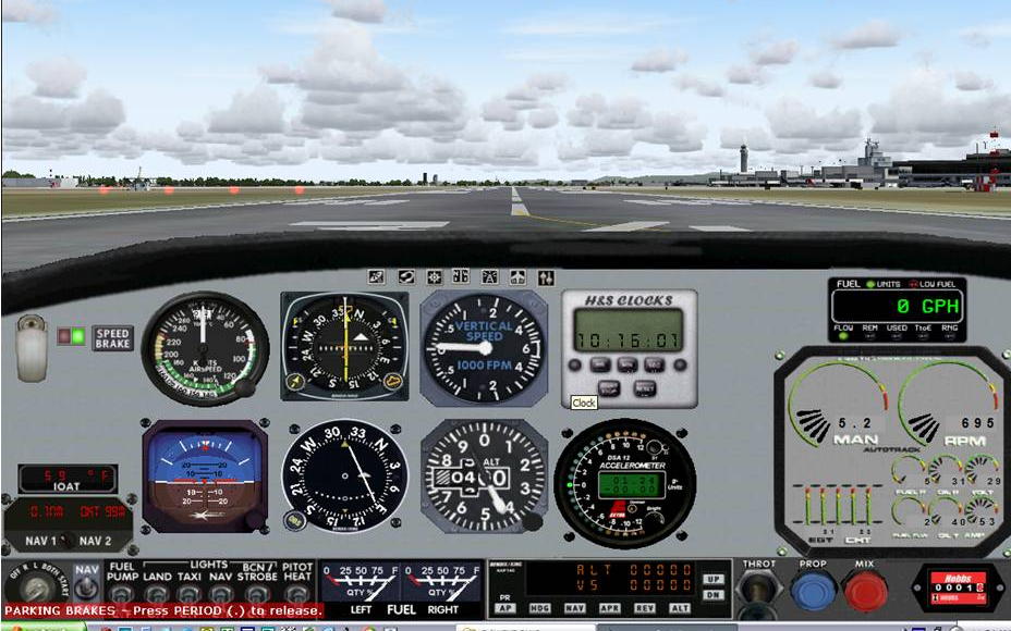 FS2004 Airbus 320 Panel