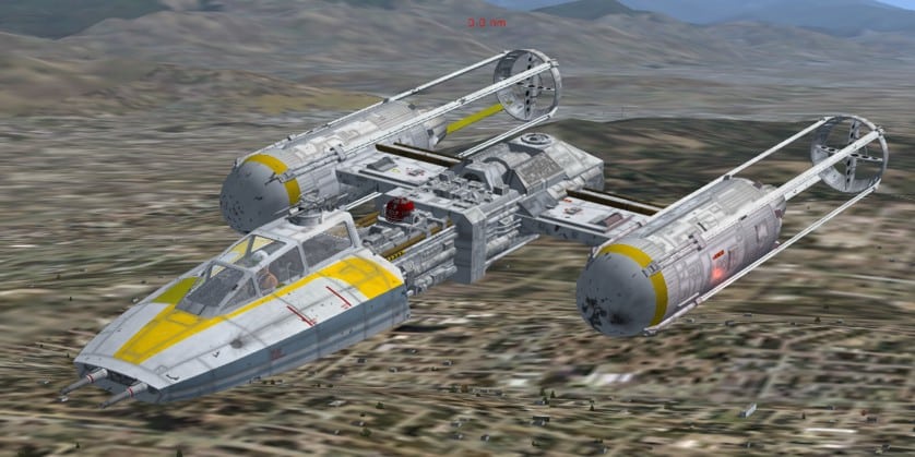 FS2004/FSX Koensayr BLT-A4 Y-Wing