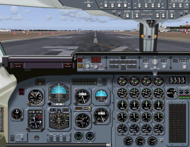 FSX BAe 146 Panel v4.1