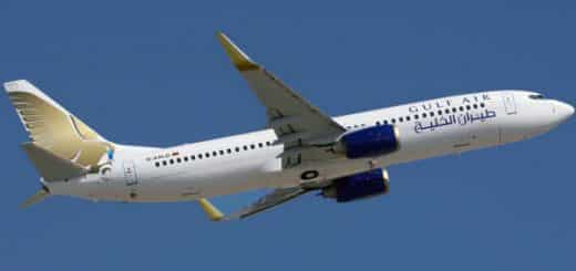 FSX Default Gulf Air Texture for the Boeing 737-800