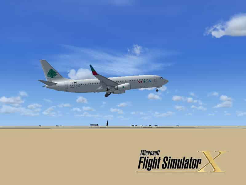 FSX Default Middle East Airlines Texture for the Boeing 737-800