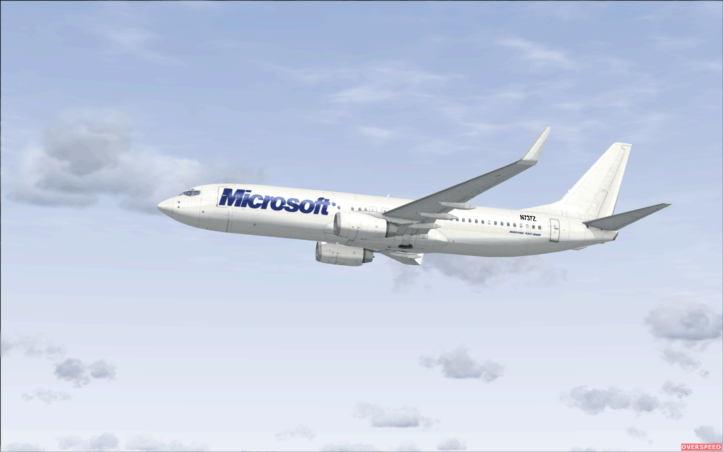 FSX Microsoft Boeing 737-800 Texture
