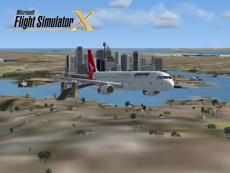 FSX Qantas Airways New Colours A321