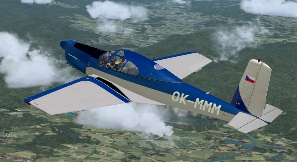 FSX/FS2004 L-40 Meta Sokol OK-MMM Textures