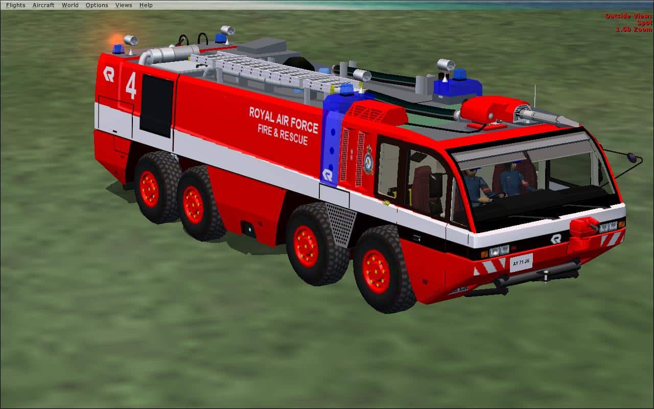 Rosenbauer Panther With Radar panels!