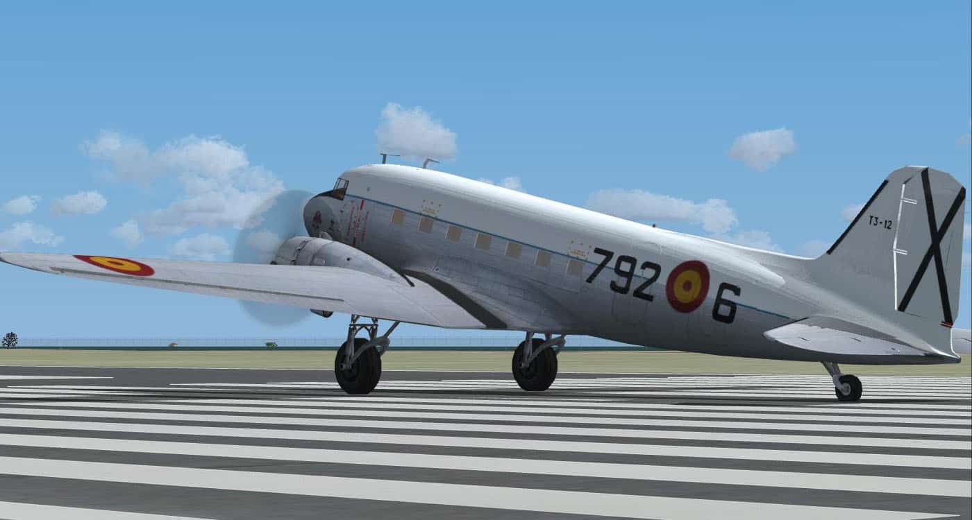 Spanish C-47B Textures
