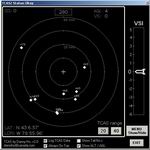 TCAS 2 radar screen