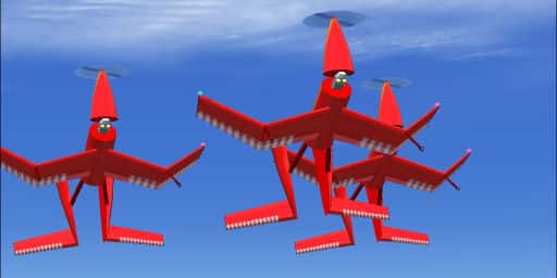 Transformer Robot Aircraft