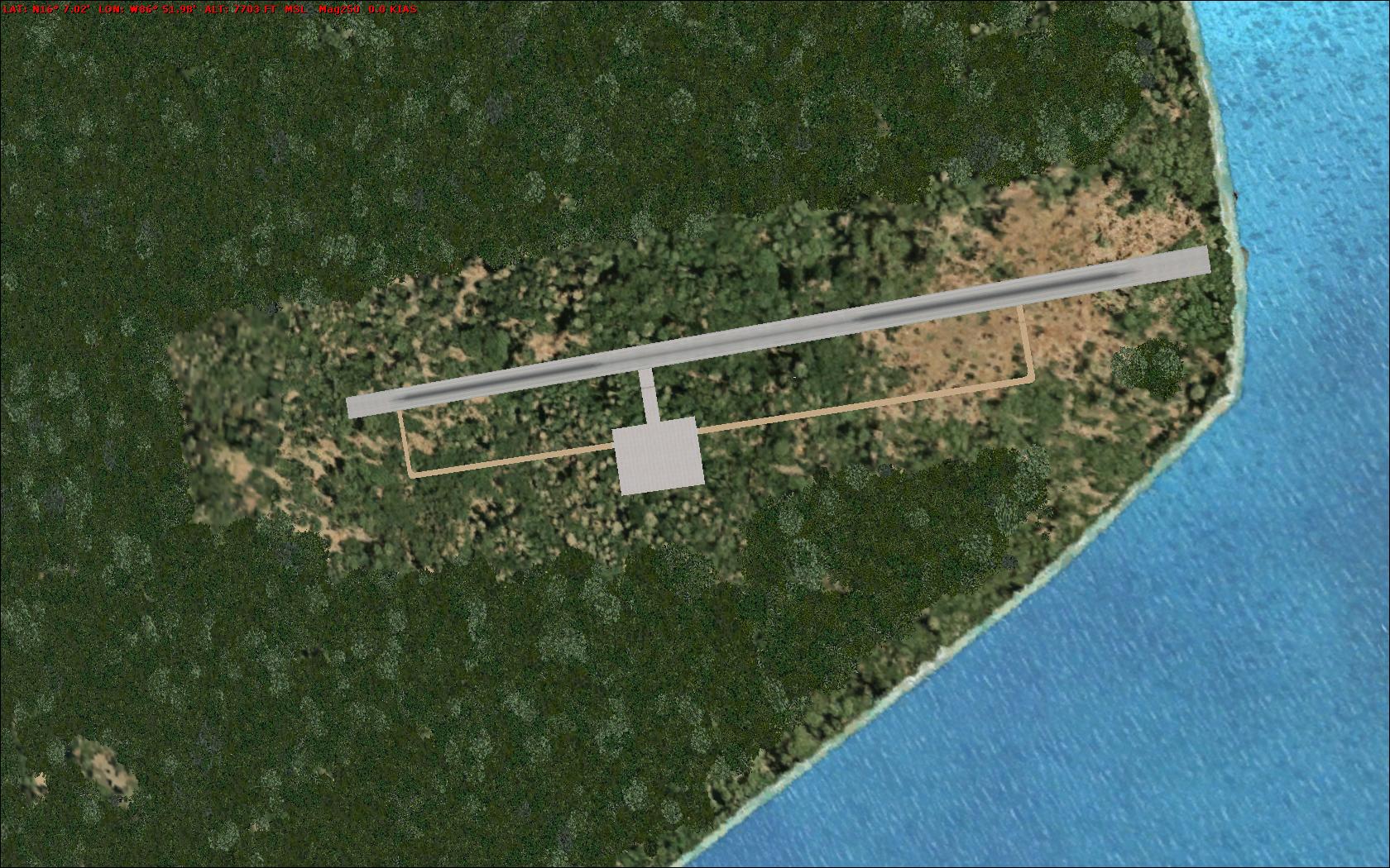 Utila Airstrip, Honduras