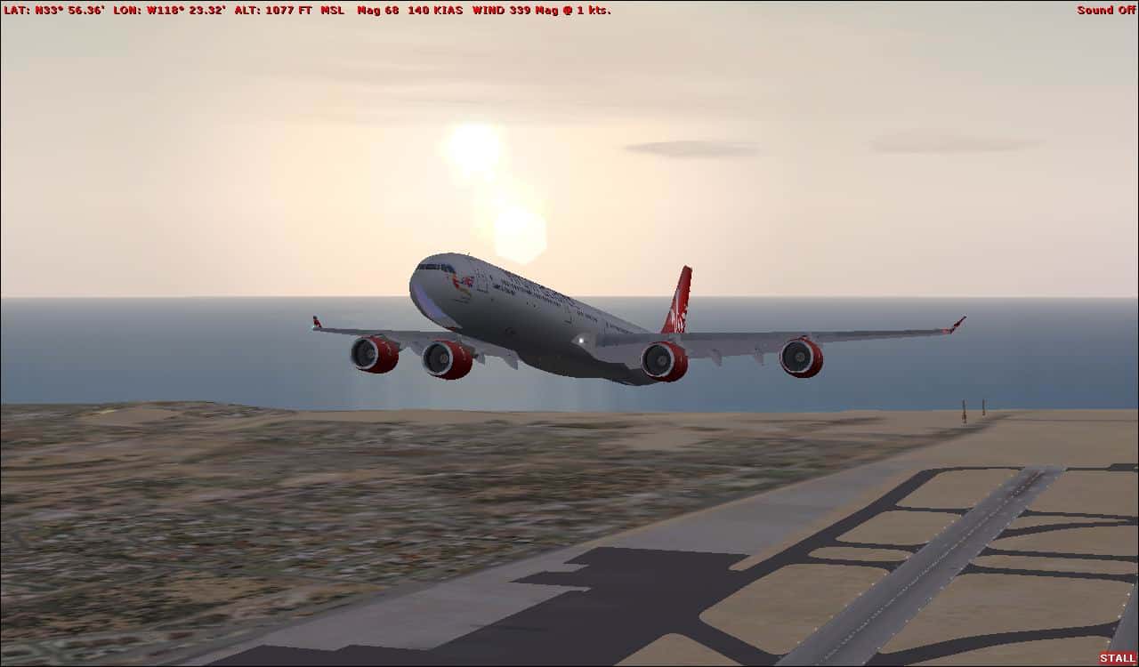 A340 Virgin Atlantic Textures