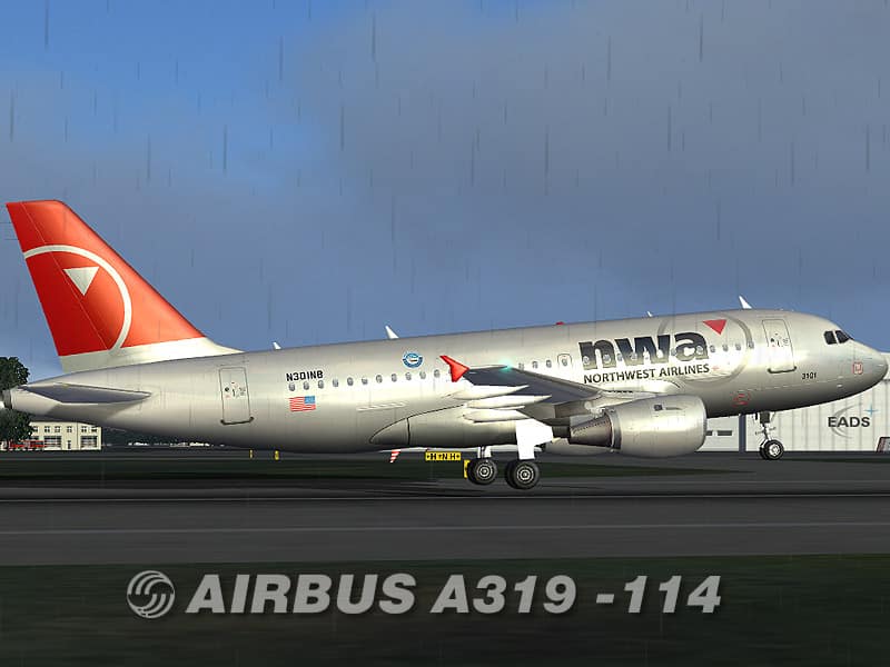 Airbus A319 Northwest