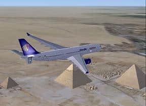 Airbus A330-243 EgyptAir Textures